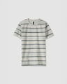 Playera Cuello Redondo Rayas,GRIS CLARO